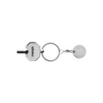 RCS recycled zinc alloy radiator key keychain with coin - Slika 3
