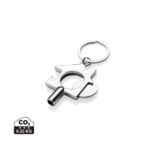 RCS recycled zinc alloy 3 in 1 keychain - Image 2