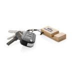 Standkey bamboo keychain phone stand - Image 7