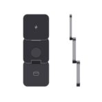 Terra RCS recycled aluminum foldable 3 in 1 15W charger - Slika 5