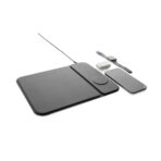 Swiss peak RCS recycled PU 15W 3 in 1 charging mousepad - Slika 7