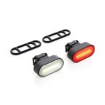 Lumino RCS recycled plastic USB re-chargeable bike light set - Image 3