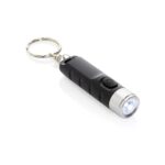 Globix RCS recycled plastic USB re-chargeable keychain torch