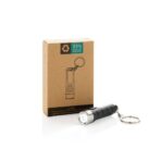 Globix RCS recycled plastic USB re-chargeable keychain torch - Slika 9