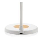 Zenara RCS recycled plastic and cork 15W wireless desk lamp - Image 6