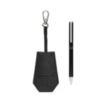 SP Tula RCS certified recycled PU key holder and pen set - Slika 3