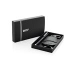 SP Tula RCS certified recycled PU key holder and pen set - Slika 9