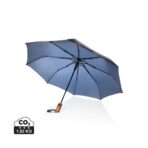 Kaycey 21" AWARE™ RPET Acacia wood mini auto open umbrella - Slika 2