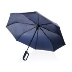 Yara 21" AWARE™ RPET jednobojni kišobran s karabinerom