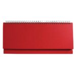 Planer STOLNI BRISTOL CRVENI, spiralni, dim:30x14,5cm, 128 str. P/50