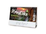 "NACIONALNI PARKOVI HRVATSKE" 13 list., dim: 20,5x14,5 cm, stolni kalendar, koverta, P/100