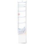 " Poslovni USKI zidni planer kalendar", 12 list., dim: 11x61,5 cm, PVC vrećica, pokazivač, P/100