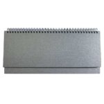 Blanja STOLNI BRISTOL SREBRNI, spiralna, dim:30x14,5cm, 128 str., P/50
