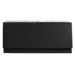 Planer STOLNI BRISTOL CRNI, spiralni, dim:30x14,5cm, 128 str. P/50