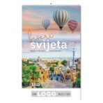 "BISERI SVIJETA" 13 list., dim: 30,5x50 cm, PVC vrećica, P/50, color kalendar