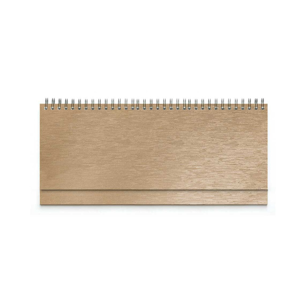 0-02og002109-54267793 Planer STOLNI ZLATNI LINAS, spiralni, dim:30x14,5cm, 128str., P/50 - Slika 1