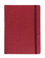 „JEANS“ BORDO NOTES A5, s gumicom, dim:14,8x21cm, P/20