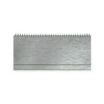Planer STOLNI SREBRNI LINAS, spiralni, dim:30x14,5cm, 128 str., P/50