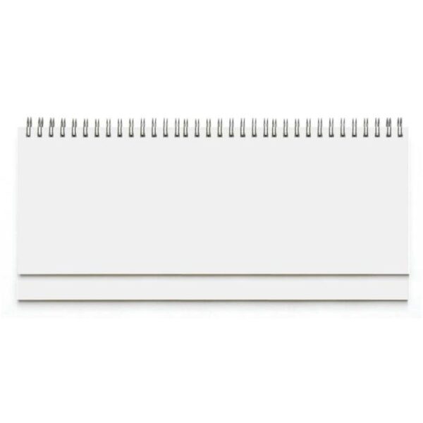 Blanja STOLNI BRISTOL BIJELI, spiralni, dim:30x14,5cm, 128 str. P/50