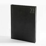 "ARES" CRNI rokovnik A4, dim: 20x26,5cm, 192 str., P/20