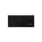 Blanja STOLNI TOKIO s godinom CRNI, spiralni, dim:30x14,5cm, 128 str., P/50