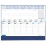 Blanja STOLNI BRISTOL SREBRNI, spiralna, dim:30x14,5cm, 128 str., P/50