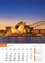 "BISERI SVIJETA" 13 list., dim: 30,5x50 cm, PVC vrećica, P/50, color kalendar