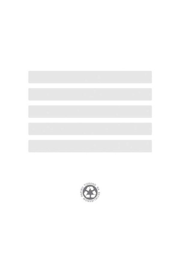 "EKO NOTES" s crnom gumicom NOTES A5, poslovni, dim:14,8x21cm, P/20