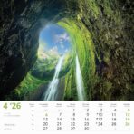 "ČARI PRIRODE" 13 lis. dim: 33x40cm, PVC vrećica, P/50, color kalendar