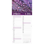"CVJETNI PLANER" 13 list., dim: 22x55cm,  PVC vrećica, P/50, color kalendar - Image 12
