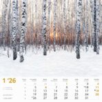 "ČARI PRIRODE" 13 lis. dim: 33x40cm, PVC vrećica, P/50, color kalendar