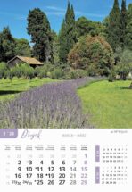 "NACIONALNI PARKOVI HRVATSKE" 13 list., dim: 33x55 cm, PVC vrećica, P/40, kolor kalendar