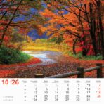 "ČARI PRIRODE" 13 lis. dim: 33x40cm, PVC vrećica, P/50, color kalendar