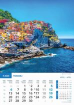 "BISERI SVIJETA" 13 list., dim: 30,5x50 cm, PVC vrećica, P/50, color kalendar