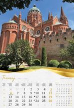 "MOJA ZLATNA SLAVONIJA i BARANJA" 13 list., dim: 33x55 cm, PVC vrećica, P/40, kolor kalendar