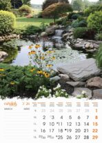 "VRTOVI" 13 list., dim: 24x53,5 cm, PVC vrećica, P/50, kalendar u boji