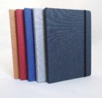 „JEANS“ BORDO NOTES A5, s gumicom, dim:14,8x21cm, P/20