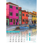 "SVIJET U BOJI" 13 list., dim: 30,5x50 cm, PVC vrećica, P/50, color kalendar - Image 3