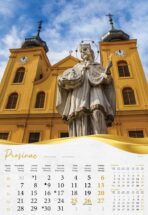 "MOJA ZLATNA SLAVONIJA i BARANJA" 13 list., dim: 33x55 cm, PVC vrećica, P/40, kolor kalendar