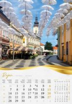 "BAJKOVITO ZAGORJE I MEĐIMURJE" 13 list., dim: 33x55 cm, PVC vrećica, P/40, kalendar u boji