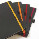 "PANTERA" s CRVENOM gumicom BILJEŠKE A5, poslovni, dim:14,8x21cm, P/20