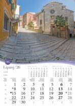 "ROMANTIČNA HRVATSKA" 13 list., dim: 30,5x50 cm, PVC vrećica, P/50, color kalendar