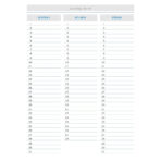 "LONDON" ZELENI rokovnik A4, dim: 21x26,5cm, 192 str., P/20 - Image 4