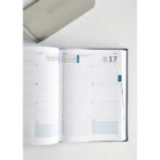 Planer DNEVNI SIVI PALERMO, šivani, B5, dim:16,5x22,5cm, 320 str. P/20 (meka korica) - Slika 4