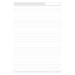 "LONDON" ZELENI rokovnik A4, dim: 21x26,5cm, 192 str., P/20 - Image 6