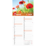 "CVJETNI PLANER" 13 list., dim: 22x55cm,  PVC vrećica, P/50, color kalendar - Image 6