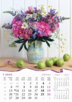 "BUKETI" 13 list., dim: 30,5x50 cm, PVC vrećica, P/50, kolor kalendar