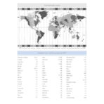 "LONDON" ZELENI rokovnik A4, dim: 21x26,5cm, 192 str., P/20 - Image 8