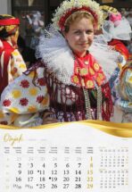 "MOJA ZLATNA SLAVONIJA i BARANJA" 13 list., dim: 33x55 cm, PVC vrećica, P/40, kolor kalendar