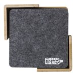 rPET felt coaster set Lawrence